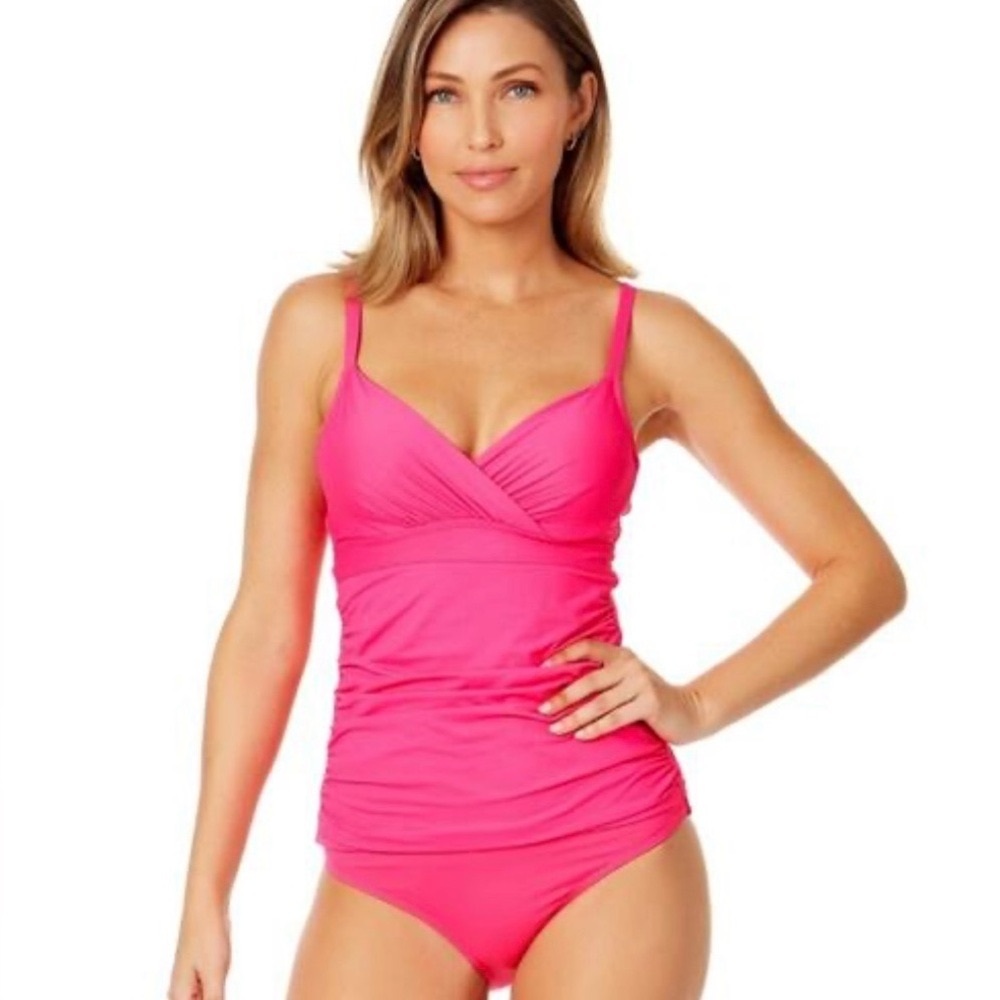 Anne Cole Pink Swim top